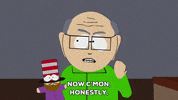 talking mr. garrison GIF by South Park 