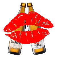 Red Lips Love Sticker by Stiegl