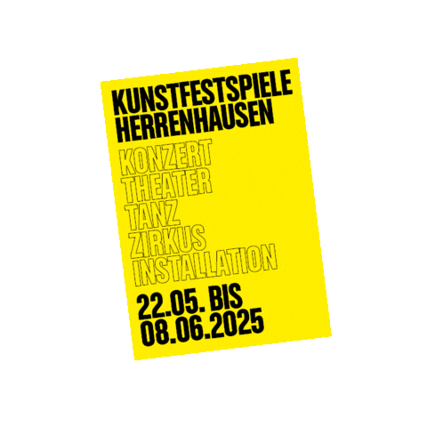 KunstFestSpieleHerrenhausen giphyupload kunstfestspiele kunstfestspieleherrenhausen kfs25 Sticker