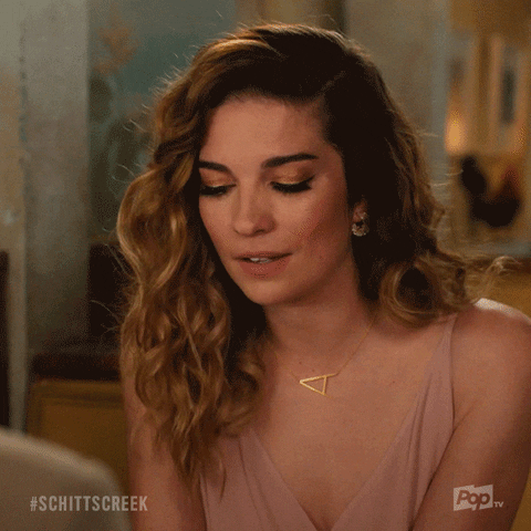 Pop Tv Surprise GIF by Schitt's Creek