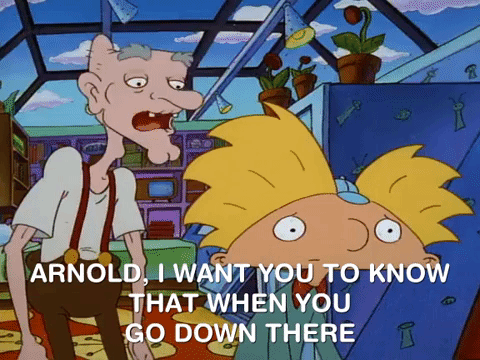 hey arnold nicksplat GIF
