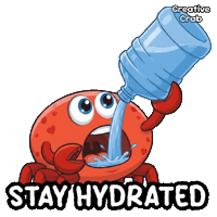 Stay Hydrated Drink Water Sticker by VeeFriends