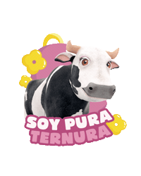 Lola Vaca Sticker by El Reino Infantil