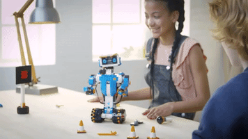 lego robot lego boost target practise GIF