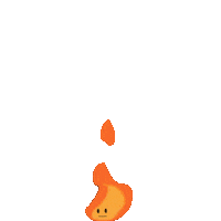 Fire Burning Sticker