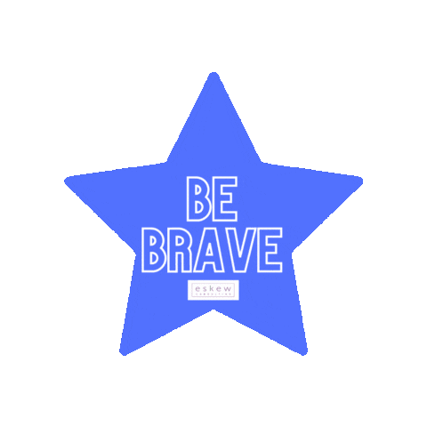 Pageant Be Brave Sticker by Eskew Consulting