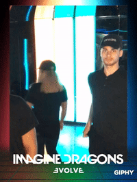 evolve GIF by IMAGINE DRAGONS ARCADE
