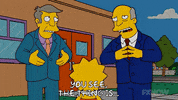 Lisa Simpson Super Intendent Chalmers GIF by The Simpsons