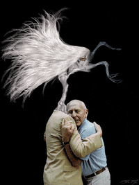 digital collage animation GIF by Brandon Muir