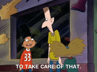 hey arnold nicksplat GIF