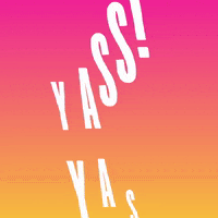 Yas Yes GIF by AIDS-Fondet