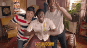 TallBoyz music song yelling volume GIF