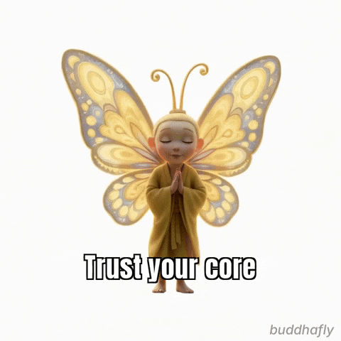 Wisdom Strength GIF by BuddhaFlyJourney