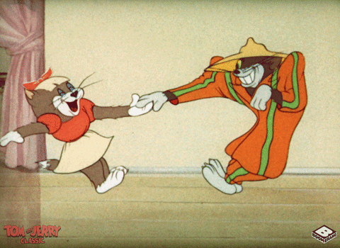 happy tom and jerry GIF by Boomerang Official