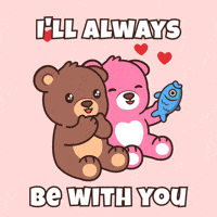 I Am Always With You Teddy Bear GIF by BEARISH