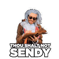 Full Send Thou Shalt Not Sticker