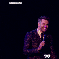 Joel Dommett Running GIF by The Masked Singer UK & The Masked Dancer UK