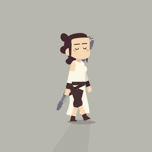 star wars animation GIF by Fran Solo