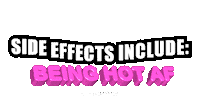Badass Hot Af Sticker by Lips by Sivan