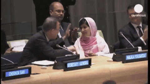Malala Yousafzai GIF