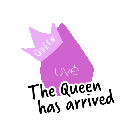 Queen Beauty Blender Sticker by UVé Beauty