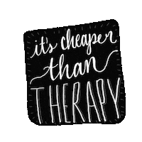 Fromthegirl therapy crafting itscheaperthantherapy Sticker