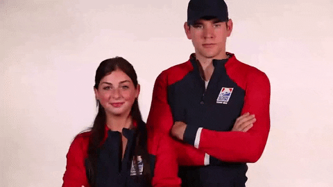 Team Usa Smile GIF by U.S. Figure Skating