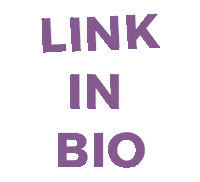 Purple Link In Bio Sticker by ganjarunner