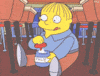 The Simpsons Eating GIF