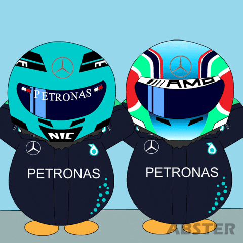 Penguin F1 GIF by Abster