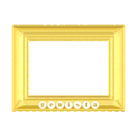 Gewista gold ooh rahmen bilderrahmen Sticker