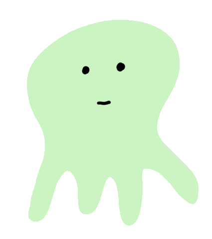 Jelly Fish Smile Sticker