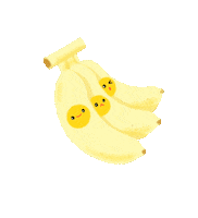 Happy Banana Sticker