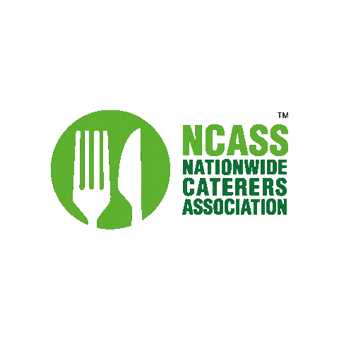 ncass_uk giphygifmaker green logo ncass caterers Sticker