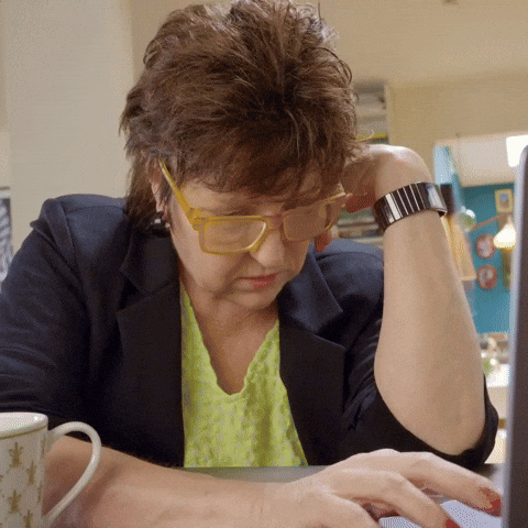 Tired Bored GIF by NTE Grøntforsprang