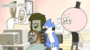Regular Show Mordecai GIF by Cartoon Network