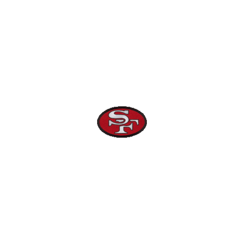 Niners Faithful Sticker by San Francisco 49ers
