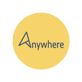 anywherehk anywhere anywheretoday Sticker