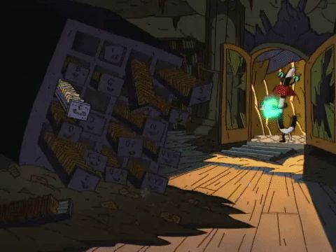 nickrewind giphydvr nicksplat aaahh real monsters giphyarm044 GIF