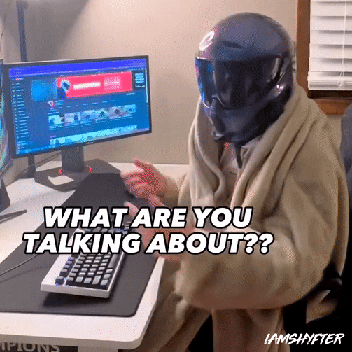 Iamshyfter what hello wtf confused GIF