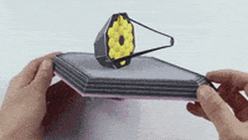 James Webb Space Telescope Model GIF by NASA