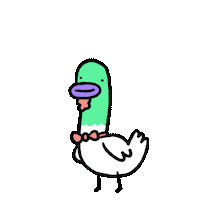 Duck Spit Sticker