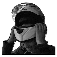 motorcycle helmet Sticker by Motoveli Motorcycle Magazine