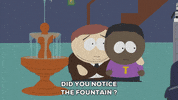 eric cartman bird bath GIF by South Park 