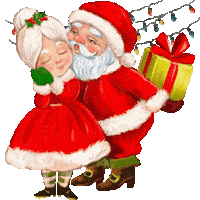 Santa Claus Christmas Sticker