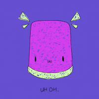 Warning Oh No GIF