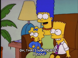 Happy Season 4 GIF by The Simpsons