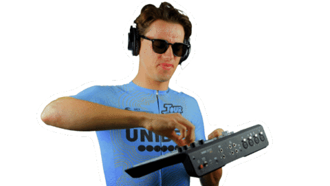 Dj Cycling Sticker by Tour de Tietema