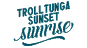 Visittrolltunga Camping Sticker by Trolltunga-Active