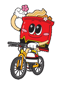 Happy Happiness Sticker by Nongshim Global